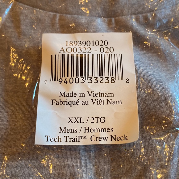 Mens Columbia Tech Trail™ Crew Neck Shirt size XXL (1) - Picture 7 of 9